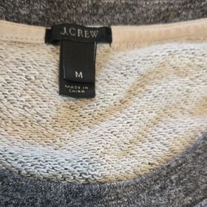 J.Crew Heathered Gray Knit Top